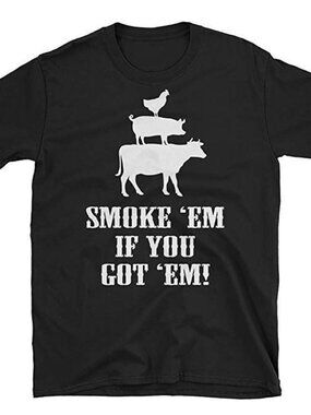 Funny BBQ Grilling T Shirt, Meat Smoker Lover Gift